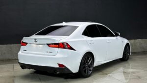 2015 LEXUS IS 250 F SPORT WHITE